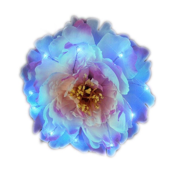 Endless Games LED Flower Hair Clip - Red, Blue & Green EN2800560 - main